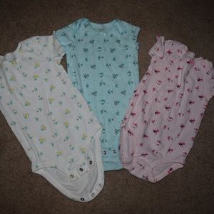 Baby Girl Bodysuit sets of 3